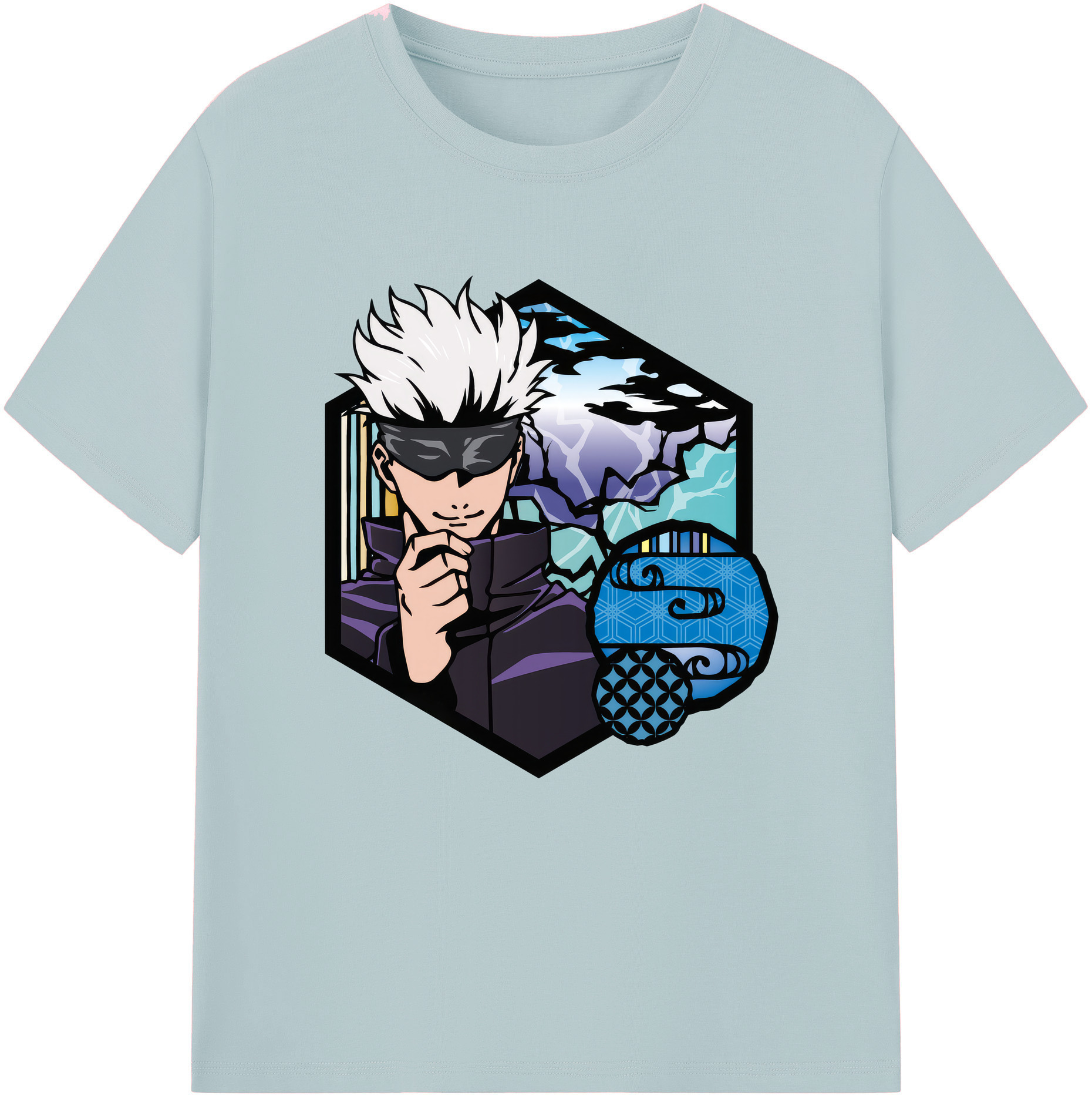 （画像用） 呪術廻戦 Jujutsu Kaisen 綿100％半袖Tシャツ（フロントプリント）